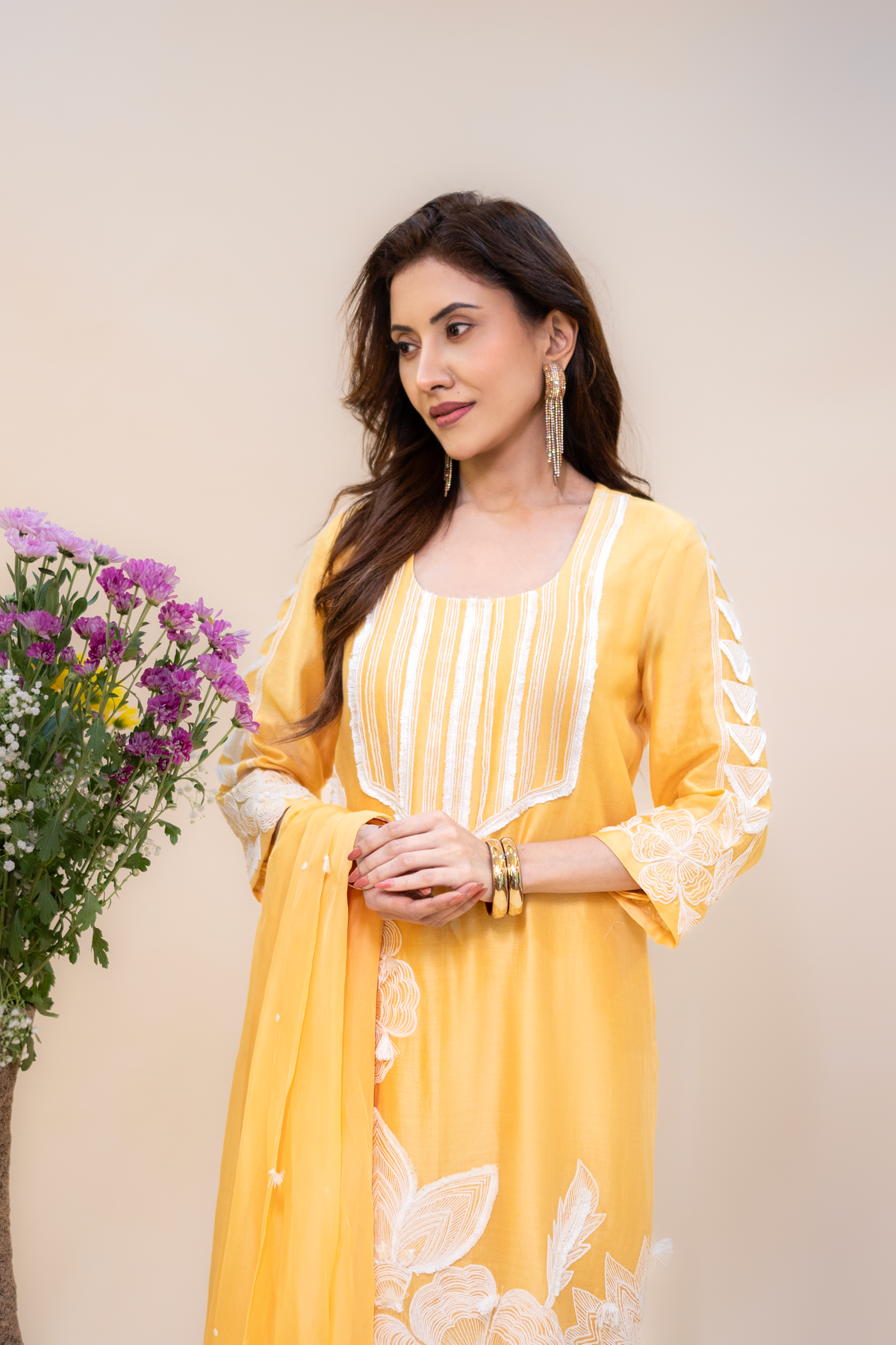 Yellow Kurta Set